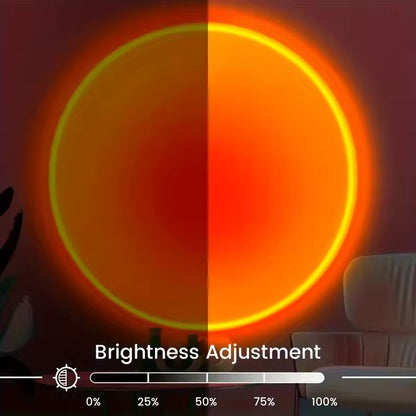Vibrant Sunset Projection Light