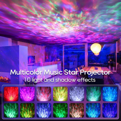 New LED Starry Galaxy Projector Night Light